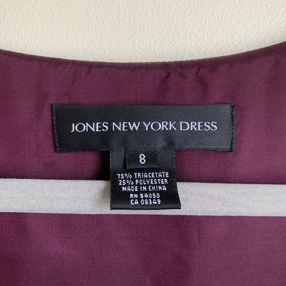 Purple cocktail midi dress - Picture 3 of 3